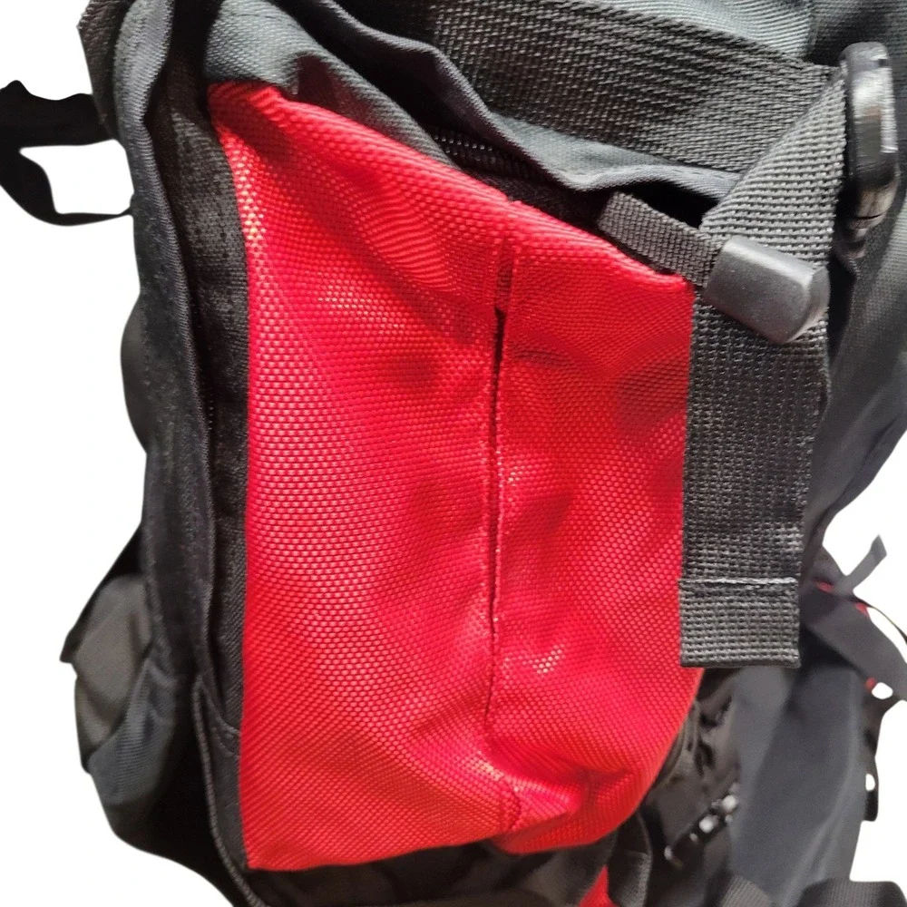 Food Insurance Tactical Hiking Backpack Red Black Emergency Survival Gear Pack